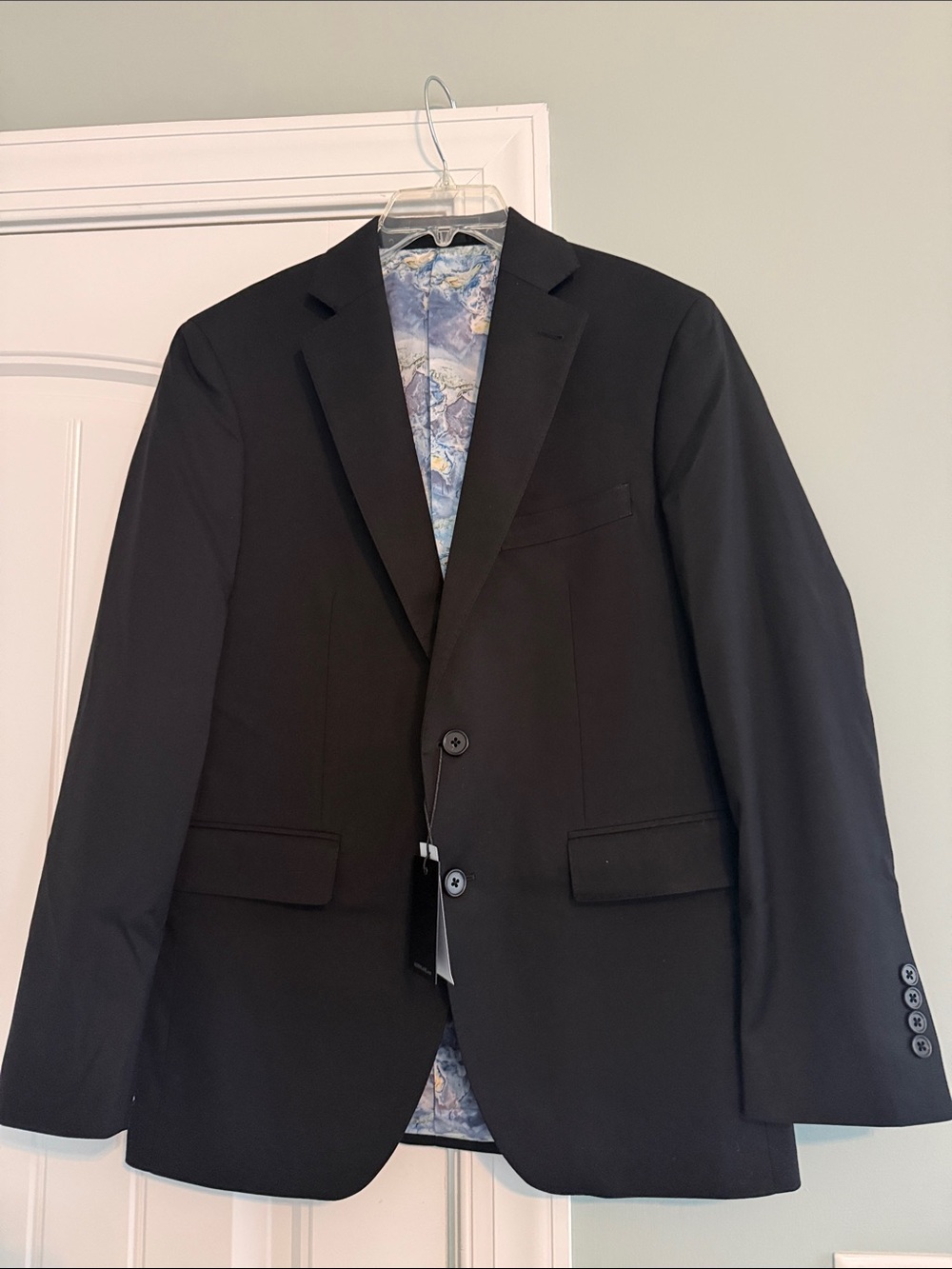Alton Lane Men's Black Mercantile Jacket Tailored Fit 36R NWT
